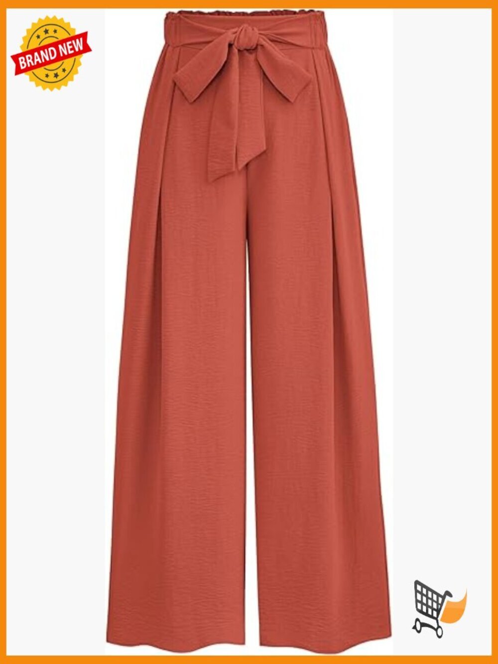 Wide Leg Work Pants High Waisted Loose Palazzo Trousers Business Casual